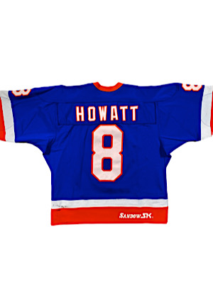 1980-81 Garry Howatt NY Islanders Game-Used Jersey (Championship Season • Repair)