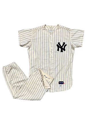 1960 Casey Stengel NY Yankees Managers Worn Uniform (2)(Photo-Matched • MEARS • World Series Season)