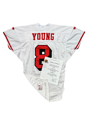 10/9/1994 Steve Young SF 49ers Game-Used Jersey (Video-Matched • 49ers LOA • MVP Season)