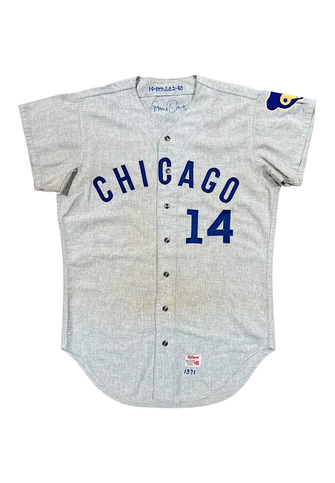 chicago cubs ernie banks jersey