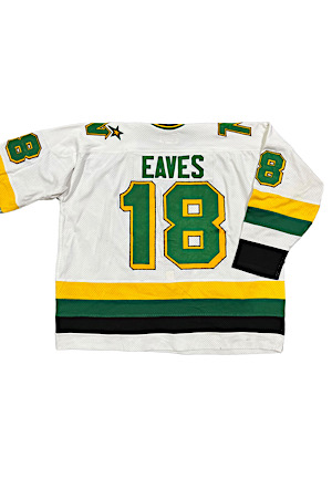 1981-82 Mike Eaves Minnesota North Stars Game-Used Jersey (Repairs • Original SCD Listing From 1987)