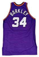 1993-94 Charles Barkley Phoenix Suns Game-Used & Signed Jersey