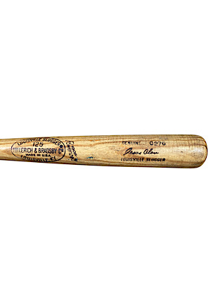 1978-79 Jesus Alou Houston Astros Game-Used & Signed Bat (PSA/DNA GU 9.5)