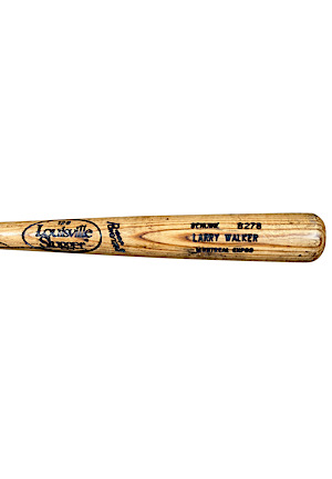1992 Larry Walker Montreal Expos Game-Used Bat (PSA/DNA GU 10)