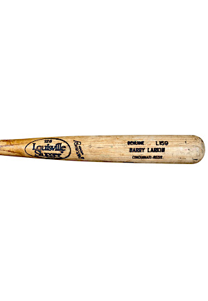 Circa 1992 Barry Larkin Cincinnati Reds Game-Used Bat (PSA/DNA GU 9.5)