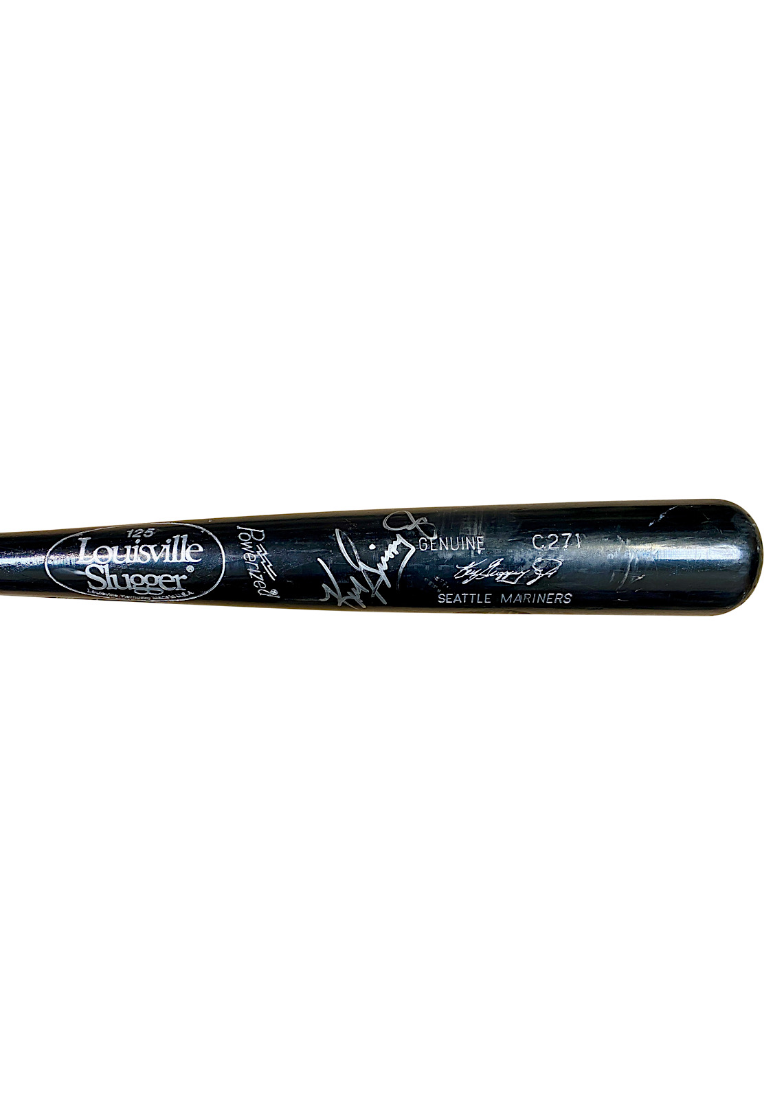 Sell or Auction Ken Griffey Jr Game Used Signed Louisville Slugger Bat