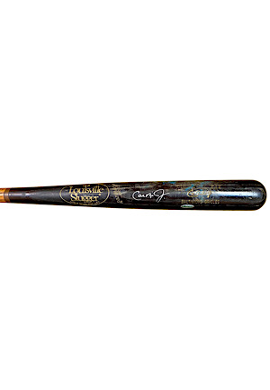 1993-94 Cal Ripken Jr. Baltimore Orioles Game-Used & Signed Bat (PSA/DNA GU 10)