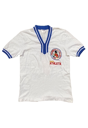 1976-77 Garrincha Milionarios FC Game-Used Jersey (Family LOA)
