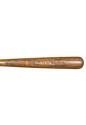 Circa 1950 Duke Snider Brooklyn Dodgers Game-Used & Signed Bat (MEARS A8 • PSA/DNA COA)