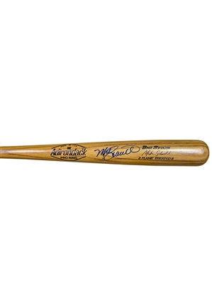 1983 Mike Schmidt Philadelphia Phillies Game-Used & Signed Bat Attributed To World Series (PSA/DNA • Teammate LOA)