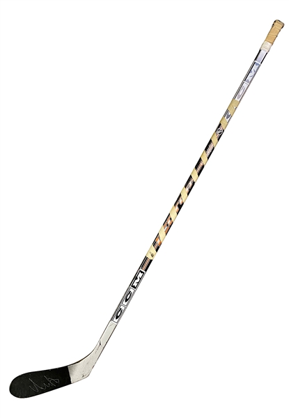 2005-06 Alex Ovechkin Washington Capitals Rookie Game-Used & Signed Stick (NHL Alumni LOA • JSA)