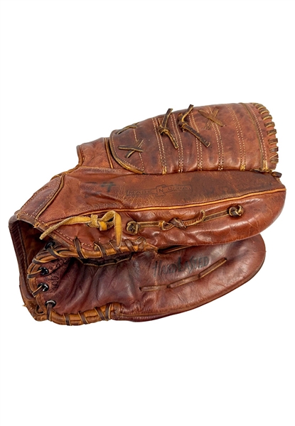 1965 Willie Mays SF Giants Game-Used Glove (PSA/DNA LOA • MVP Season • Great Wear)