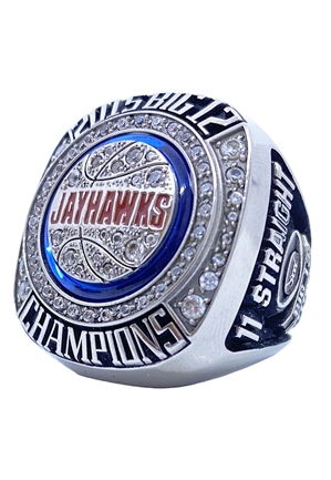 2015 Frank Mason III Kansas Jayhawks Big 12 Champions Ring