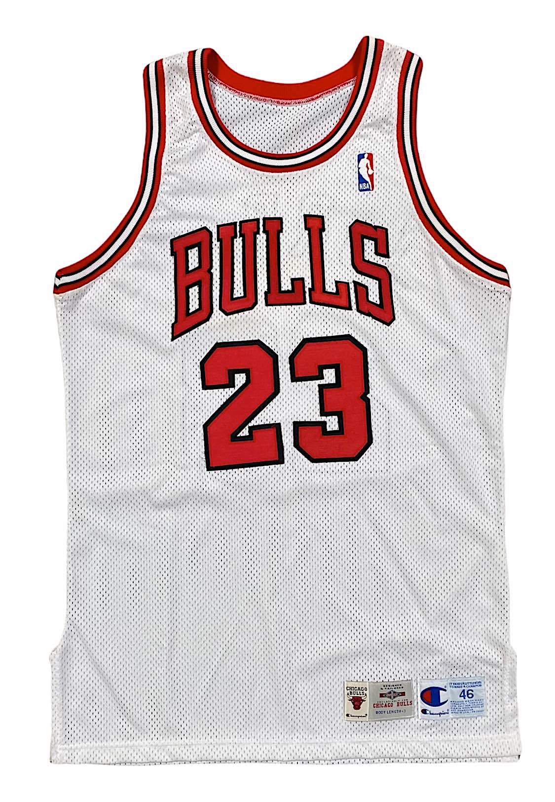Lot Detail - 1995-96 Michael Jordan Chicago Bulls Game-Used & Signed Jersey  (Sourced From Nick Anderson • JSA • Season & Finals MVP)