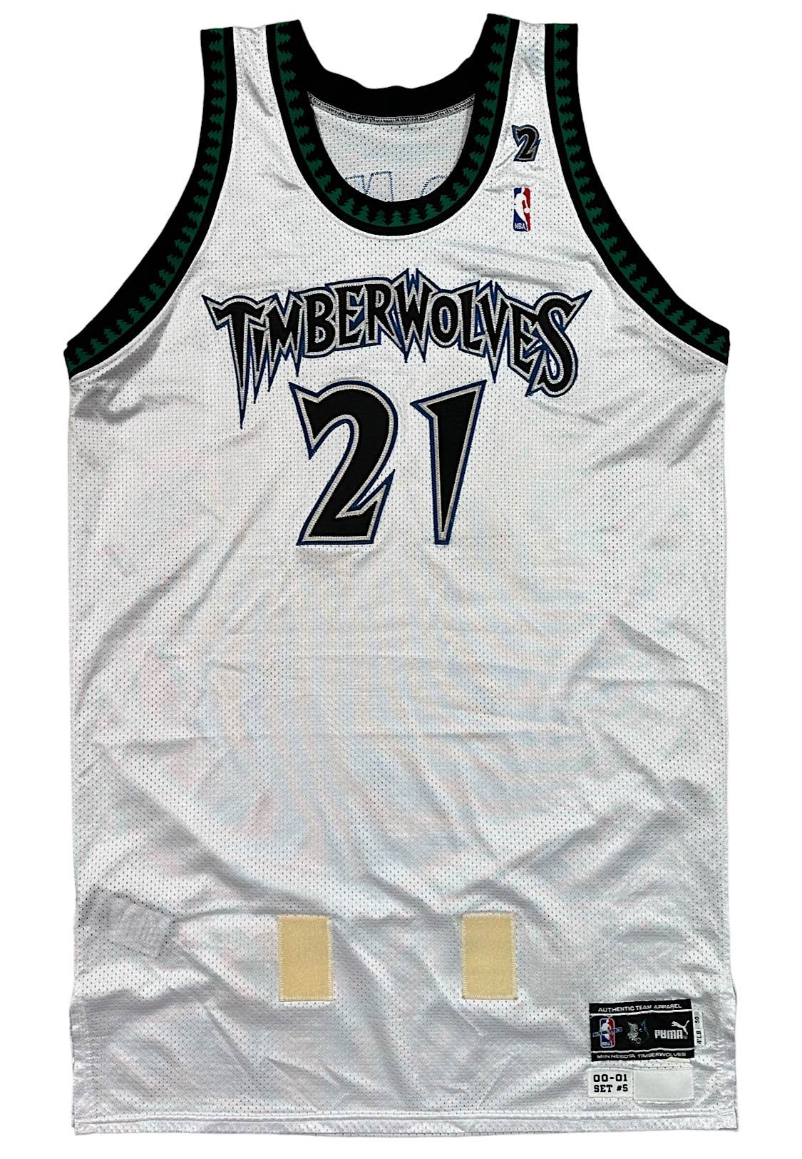 Puma Minnesota Timberwolves Kevin Garnett 2001 NBA All Star Game Issued  Jersey