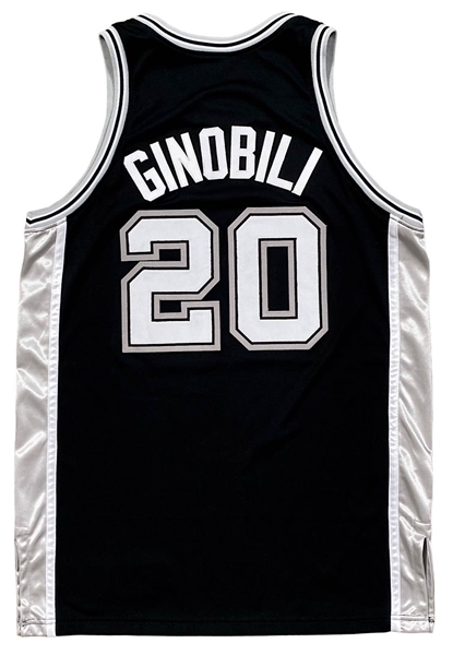 2004-05 Manu Ginobili San Antonio Spurs Game-Used Jersey (Championship & All-Star Season)