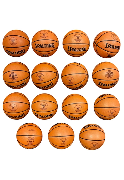 1990s NBA Champions Chicago Bulls Limited Edition Basketballs (15)