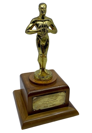 1958 Bing Crosby World Entertainment Golf Championship Third Low Gross Winner Trophy