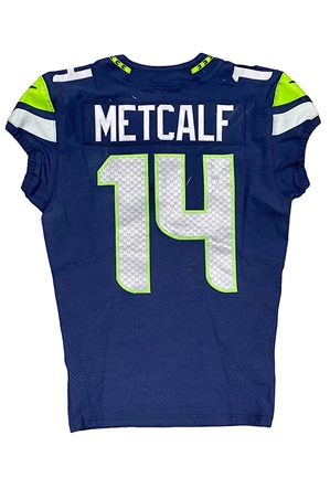 11/21/2021 DK Metcalf Seattle Seahawks Game-Used Jersey (Photo-Matched • NFL COA)