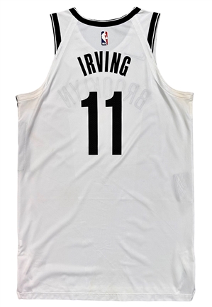 4/20/2021 Kyrie Irving Brooklyn Nets Game-Used Association Edition Jersey (MeiGray Photo-Matched)