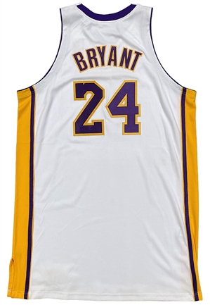 2007-08 Kobe Bryant LA Lakers Game-Used Jersey (MVP Season)