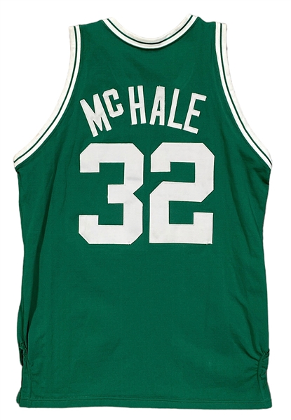 1986 Kevin McHale Boston Celtics Game-Used & Signed Jersey