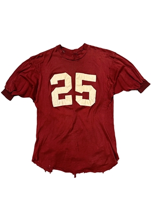 Mid 1950s Tommy McDonald Oklahoma Sooners Game-Used Tear-Away Jersey (Sourced From Team)