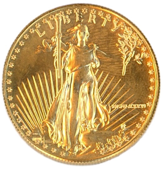 American Eagle Gold Bullion 1-Oz Coin (MINT)
