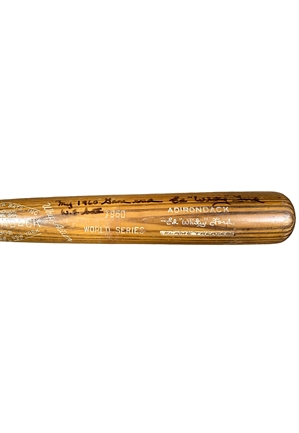 1960 Whitey Ford NY Yankees World Series Game-Used & Autographed Bat (PSA/DNA GU 10 • JSA • Ford LOA)
