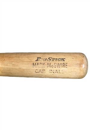 1998 Mark McGwire St Louis Cardinals Game-Used Bat (PSA/DNA Pre-Cert)
