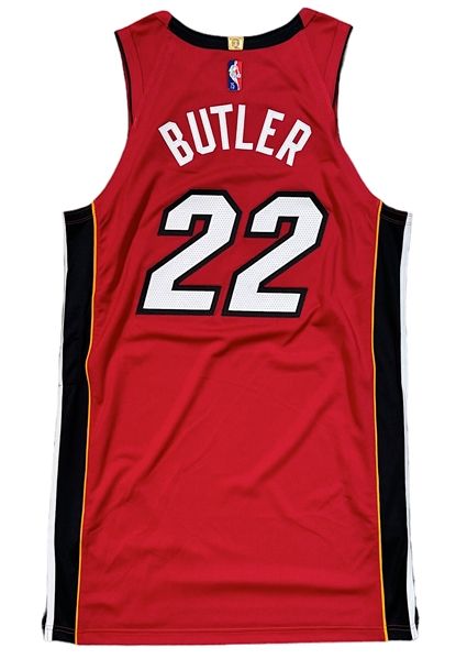 2021-22 Jimmy Butler Miami Heat Game-Used Jersey