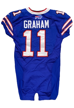2012 T.J. Graham Rookie Buffalo Bills NFLPA Rookie Premiere Worn Jersey (Photo-Matched)