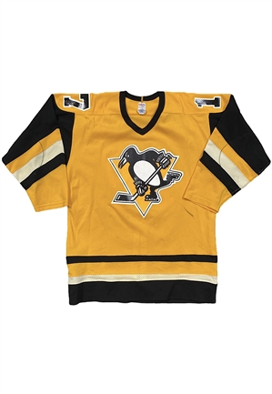 1983-84 Rick Kehoe Pittsburgh Penguins Game-Used Jersey