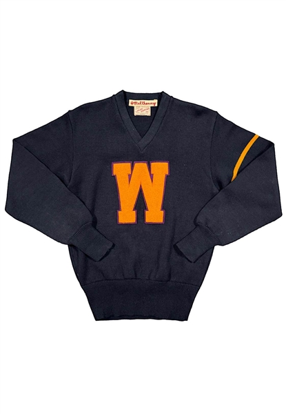 1951 Hugh McElhenny Washington Huskies College Award Sweater