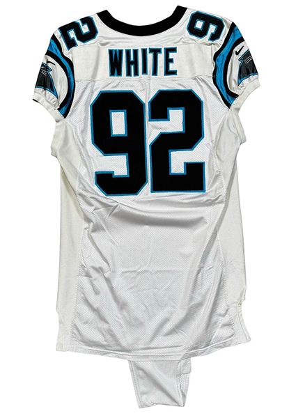 2000 Reggie White Carolina Panthers Game-Used Jersey (Photo-Matched • White Family LOA • Final Season)