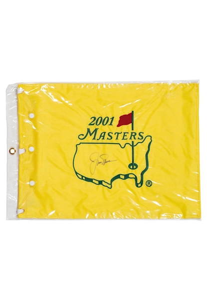 Jack Nicklaus Autographed Masters Flag (PSA/DNA)