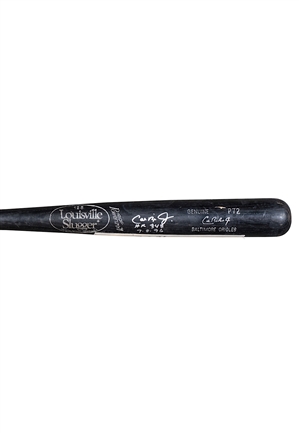 7/3/1996 Cal Ripken Jr. Baltimore Orioles Game-Used Home Run Bat (Ripken LOA • PSA/DNA GU 9.5)