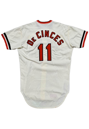 1977 Doug DeCinces Baltimore Orioles Game-Used & Autographed Jersey (Sothebys)