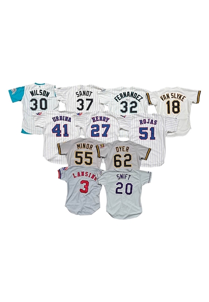 MLB Game-Used Jerseys Including Ugueth Urbina, Mike Lansing & Alex Fernandez (11)