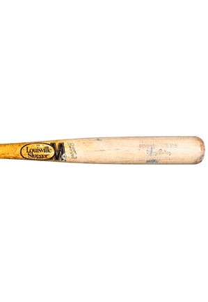 2009 Manny Ramirez LA Dodgers MLB Playoffs Game-Used Bat (Photo-Matched • PSA/DNA GU 10)