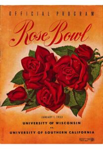 1/1/1953 Official “Rose Bowl” Program