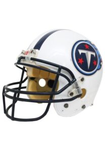 1/10/2004 Steve McNair Tennessee Titans Game-Used Helmet