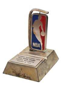 1/15/1974 Elgin Baylor NBA All-Star Game Trophy