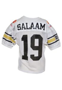 1/2/1995 Rashaan Salaam University of Colorado Fiesta Bowl Game-Used & Autographed Jersey