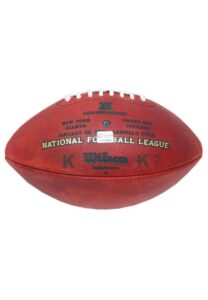 1/20/2008 Giants vs. Packers NFC Championship Game-Used Football