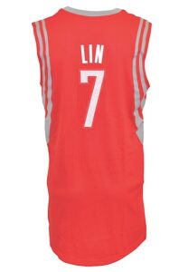 1/25/2013 Jeremy Lin Houston Rockets Game-Used Road Jersey