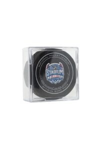 1/26/2014 NHL Stadium Series First Puck Dropped Game-Used Puck