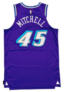 1/27/2020 Donovan Mitchell Utah Jazz Game-Used Jersey