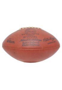 1/3/1970 Rams vs. Cowboys Playoff Bowl Game-Used Football