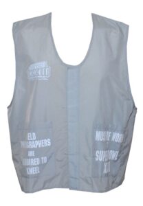 1/31/1999 Super Bowl XXXIII Field Photographer Worn Vest